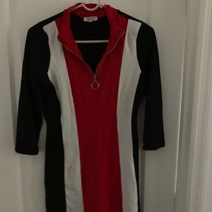 Multi color mini dress